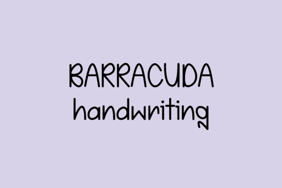 Barracuda: A Handwritten Font That Elevates Your Brand