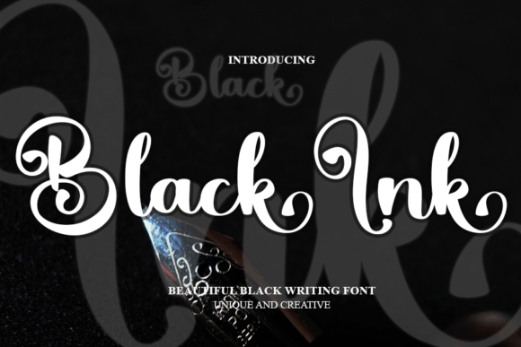 Black Ink: How a Handwritten Font Transformed My Brand’s Look