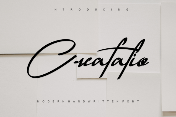 Creatalio: A Bold Handwritten Font for Authentic Branding Projects