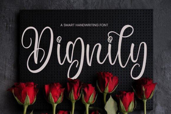 Dignity: A Handwritten Font That Elevates Editorial Design