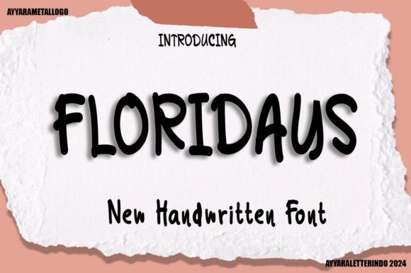 Floridays: A Handwritten Font for Modern Web and Digital Design