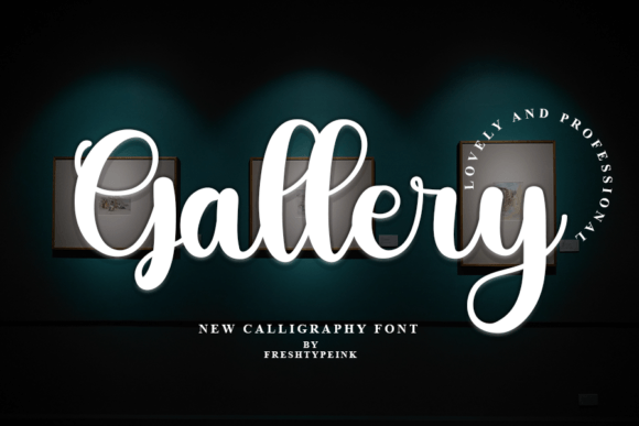Gallery Font: Elevating Web Design with Modern Handwritten Elegance
