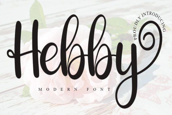 Hebby: A Handwritten Font That Elevates Campaign Typography