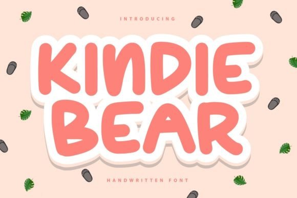 Kindie Bear: A Handwritten Font That Elevates Small Business Branding