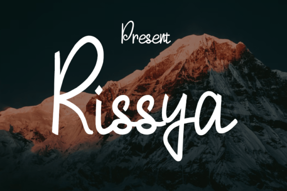 Rissya: A Modern Script Font That Elevates Small Business Branding