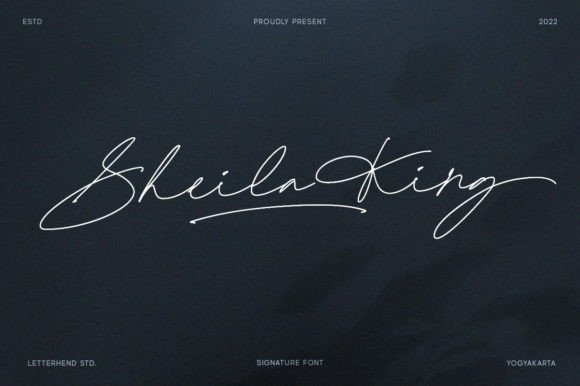 Sheila King: A Stylish Script Font That Elevates Digital Campaigns