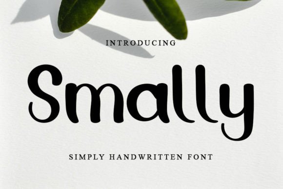 Smally: A Colorful Handwritten Font for Modern Web Design and Digital Branding