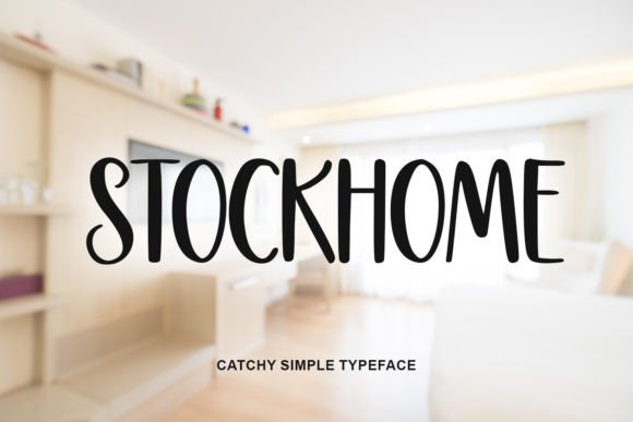 Stockhome: A Handwritten Typeface That Builds Brand Trust