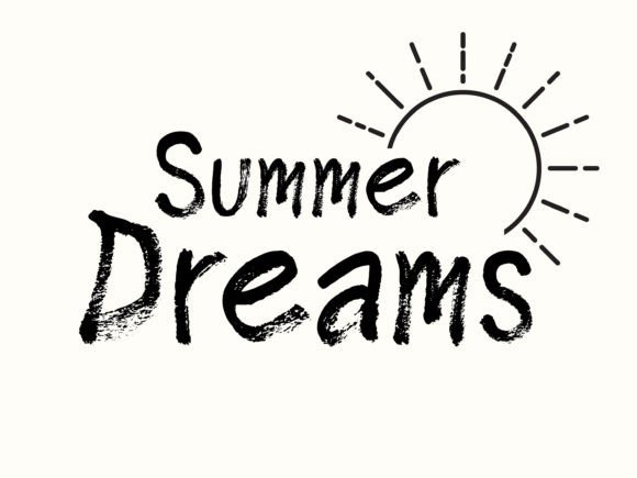 Summer Dreams: A Handwritten Brushstroke Font for Modern Web Design