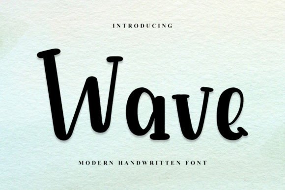 Wave: A Handwritten Font That Elevates Campaign Visuals with Elegance