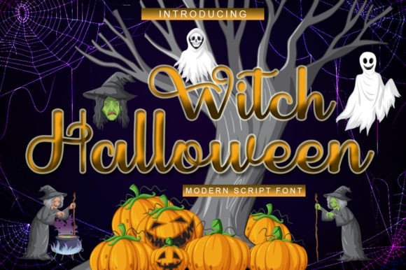 Witch Halloween: The Handwritten Font That Charms Campaigns and Captures Attention